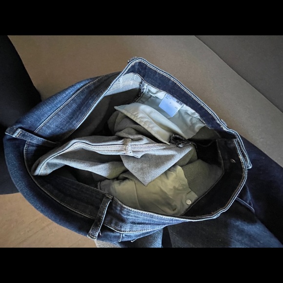 Uniqlo jeans high rise wide cropped Size 29 - Picture 7 of 11